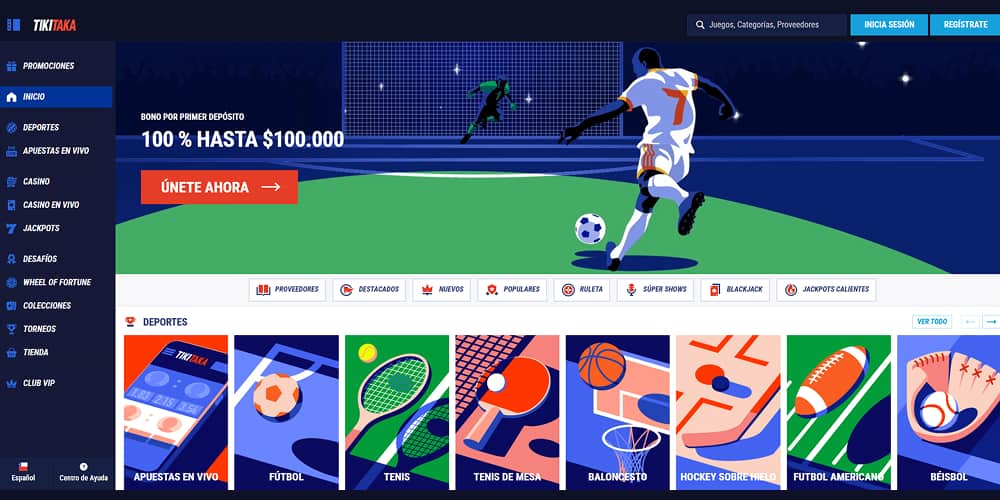 Tikitaka apuestas