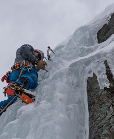 Escalada en cascadas de hielo